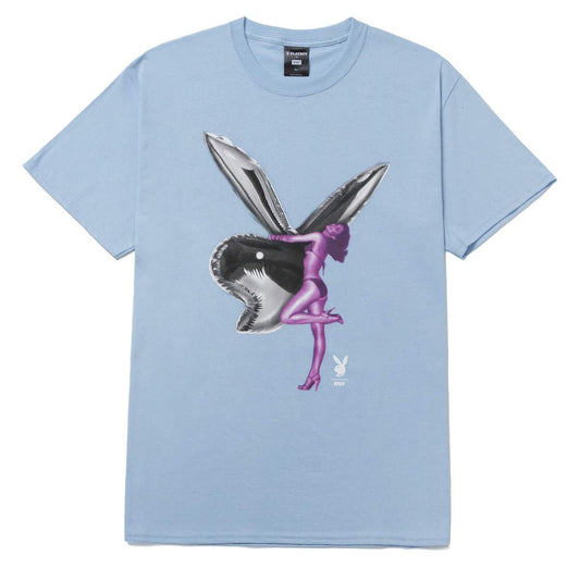 HUF x Playboy - Bunny Balloon Tee, Light Blue