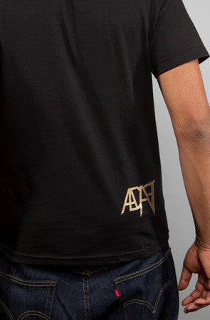 Adapt - Full Faith Men's Shirt, Black/Gold - The Giant Peach