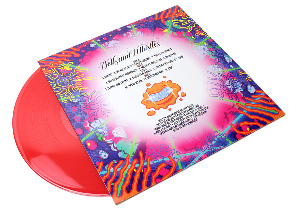 Blockhead - Bells & Whistles 2xLP Red Vinyl - The Giant Peach