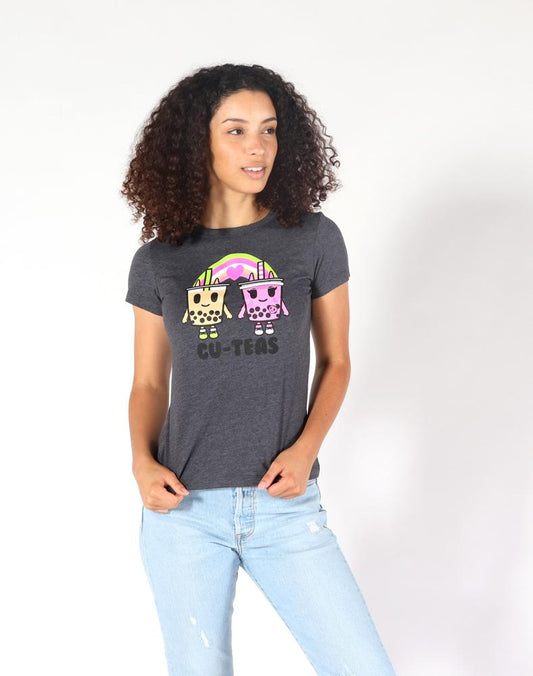 tokidoki - Cu-Teas Women's Tee, Dark Heather Grey