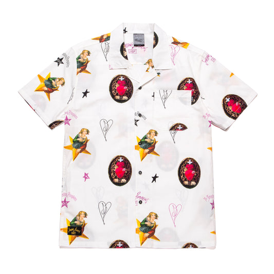 HUF x Smashing Pumpkins - Daydream S/S Woven Top, Natural