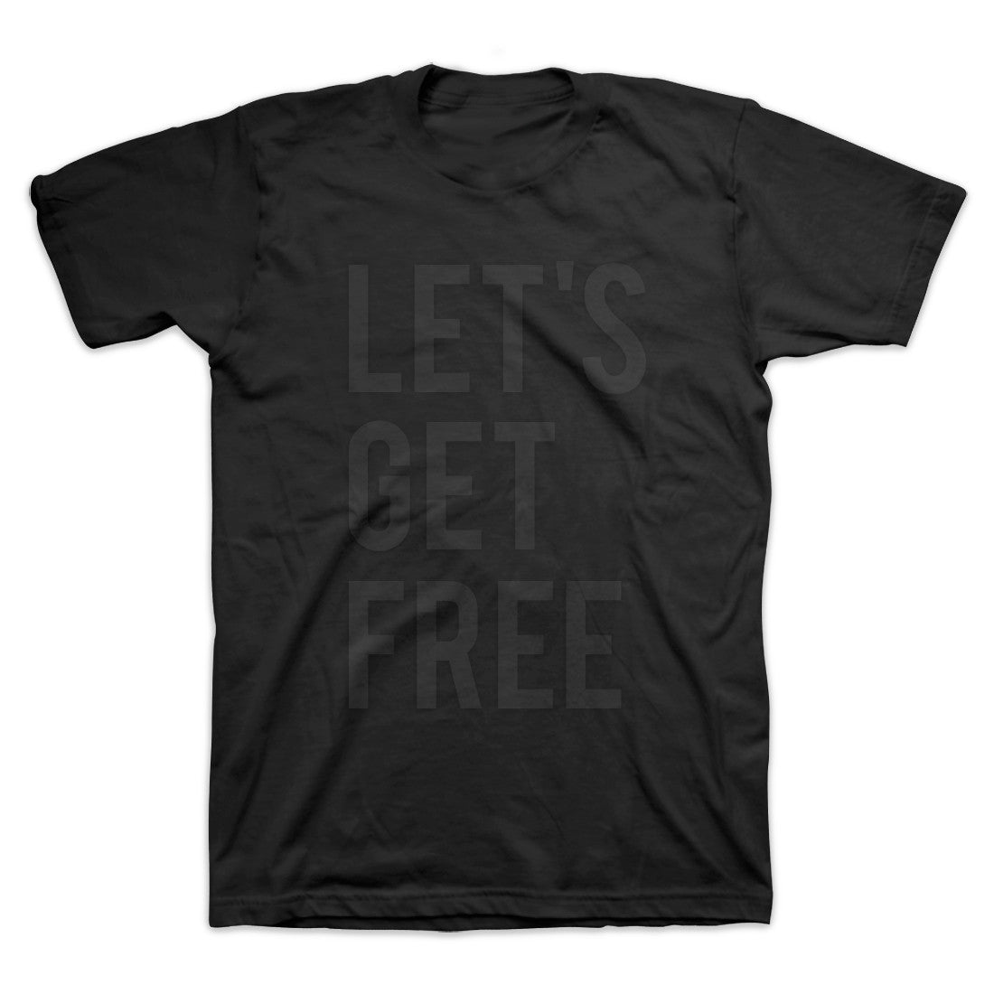 dead prez - Let's Get Free Men's Shirt, Black - The Giant Peach