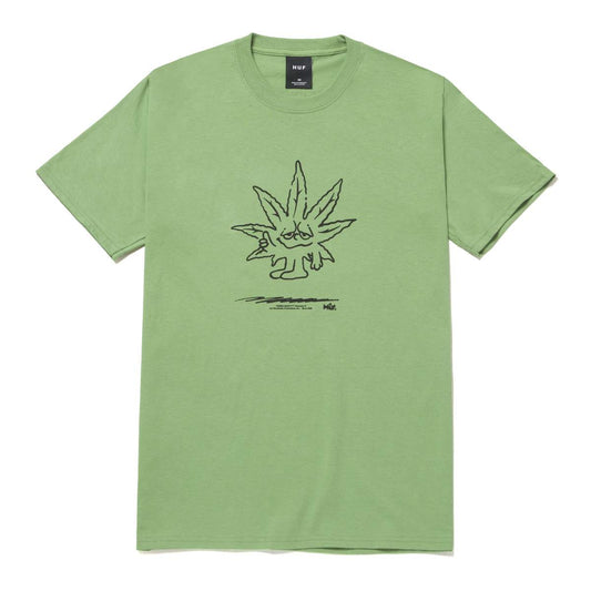 HUF - Easy Green Tee, Dill Green