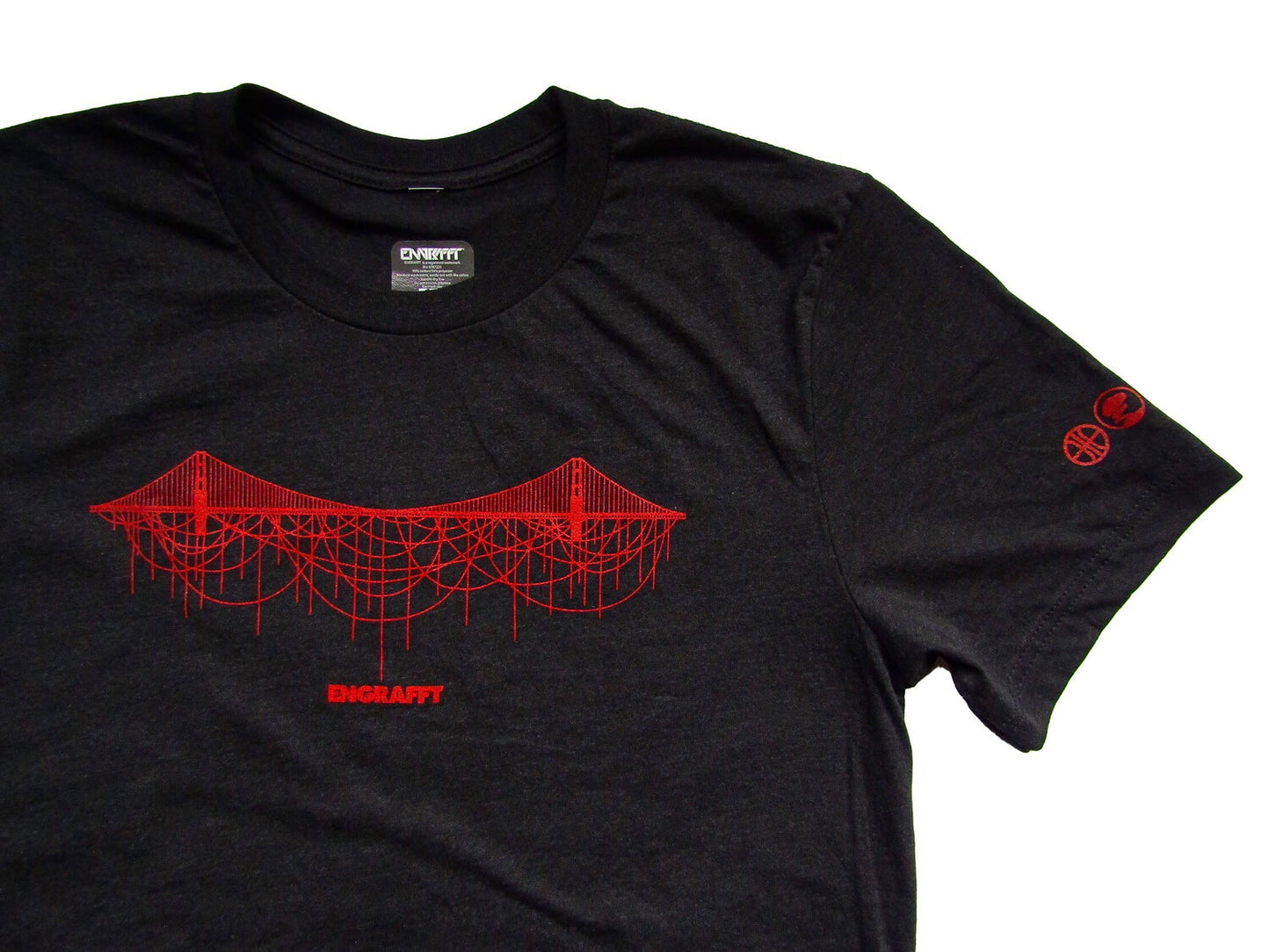 ENGRAFFT - Golden Gate Drip Men's Tee