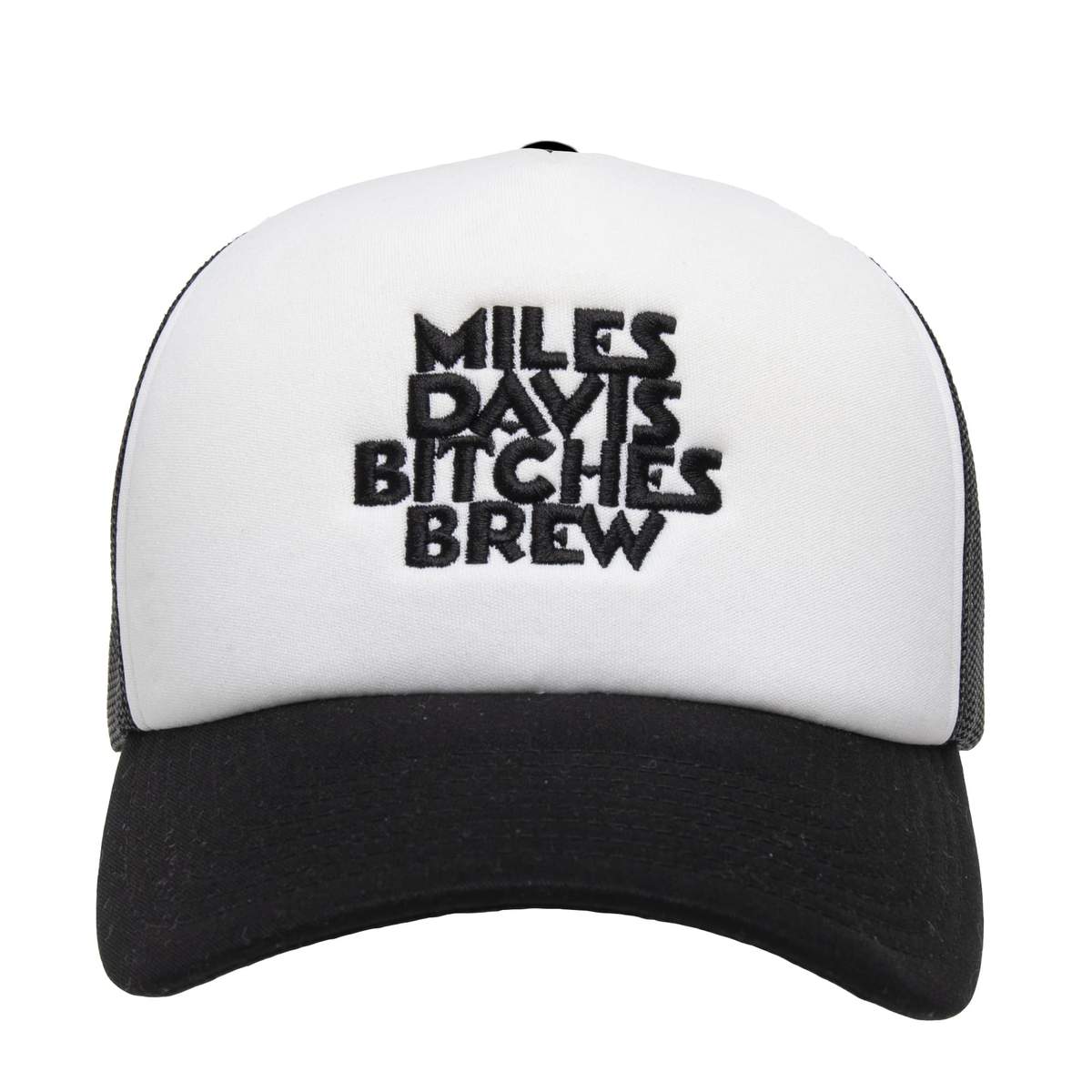 HUF x Miles Davis - Funky Tonk Trucker Cap, Black