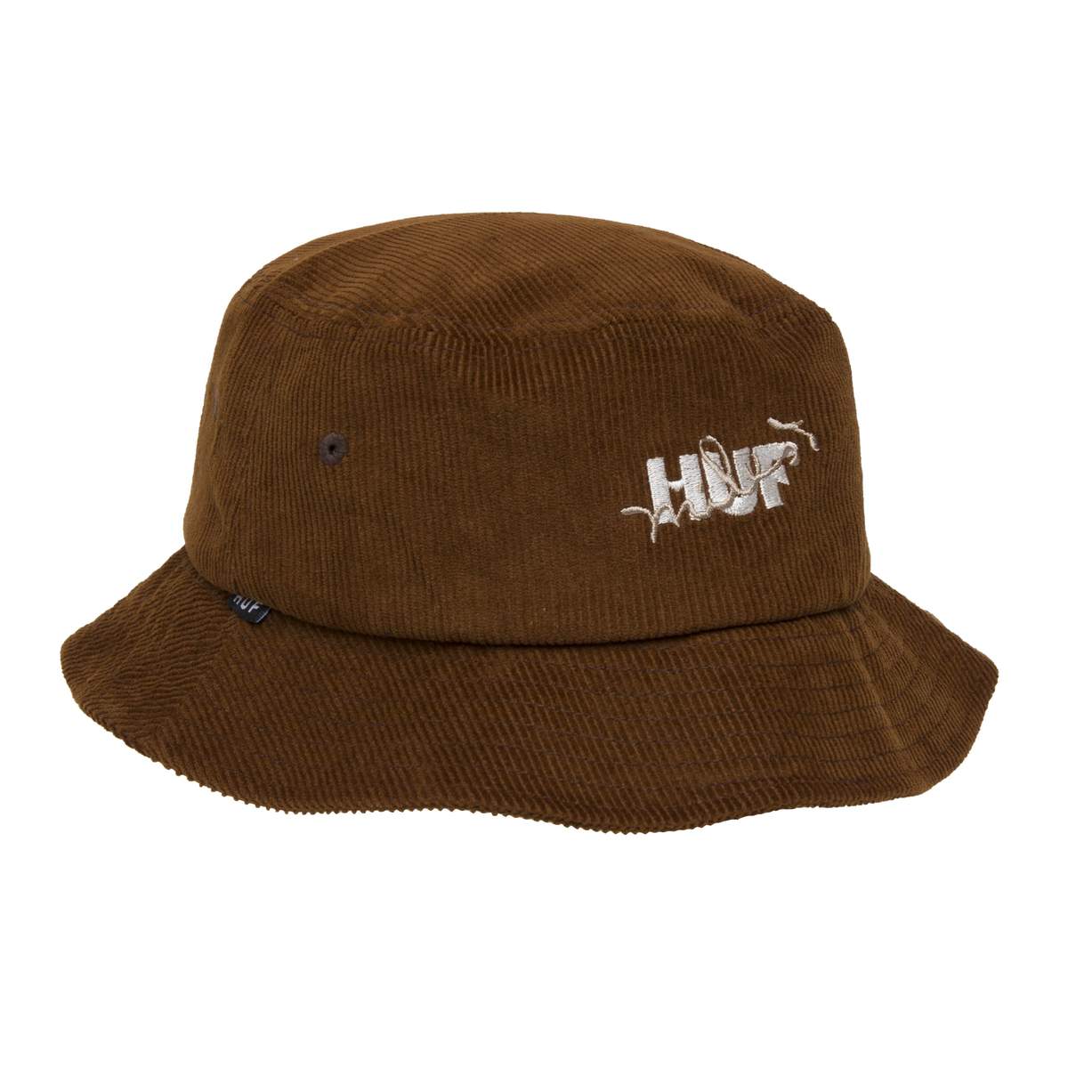 HUF x Miles Davis - Get Up With It Cord Bucket Hat, Chocolate