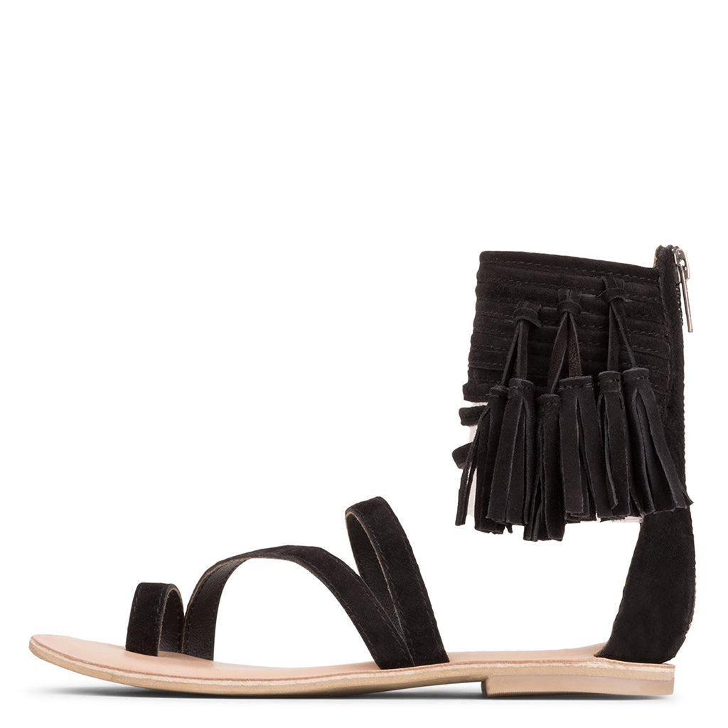 Jeffrey Campbell - Glady Sandal, Black Suede - The Giant Peach