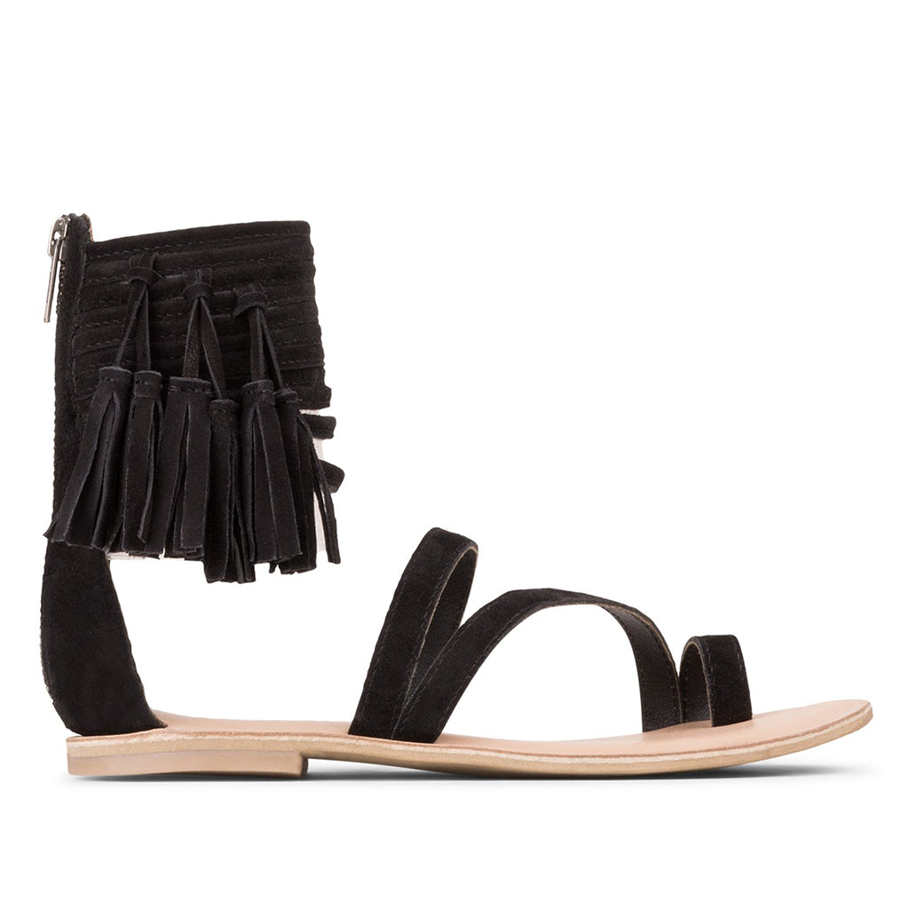 Jeffrey Campbell - Glady Sandal, Black Suede - The Giant Peach