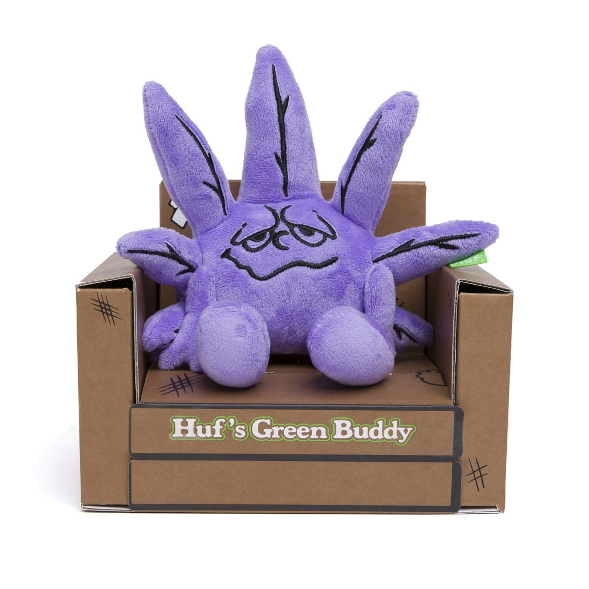 HUF x Green Buddy Plush Doll, Purple