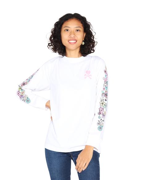 tokidoki - Garden Sleeves L/S Women's Tee, White