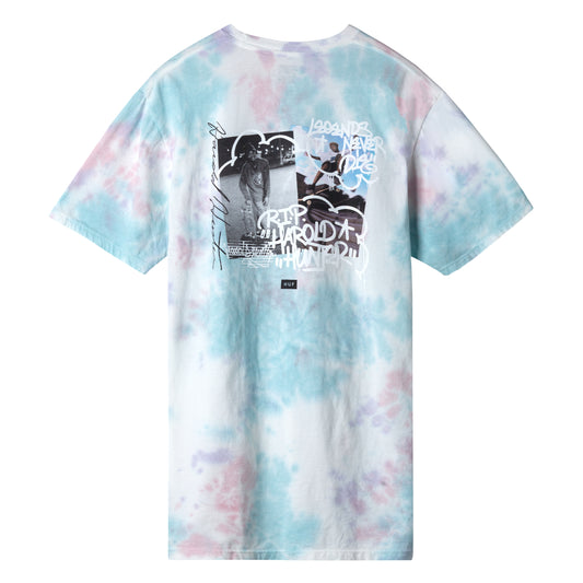 HUF x Harold Hunter Foundation 2019 Men's Tee, Light Blue