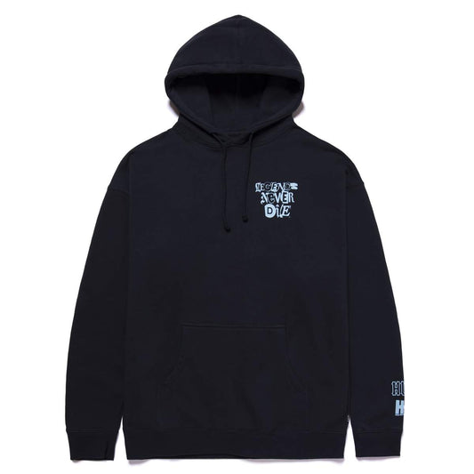HUF x Harold Hunter Foundation 2021  Men's Pullover Hoodie, Navy