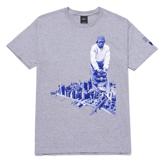 HUF x Harold Hunter Foundation 2021 Men's Tee, Grey Heather
