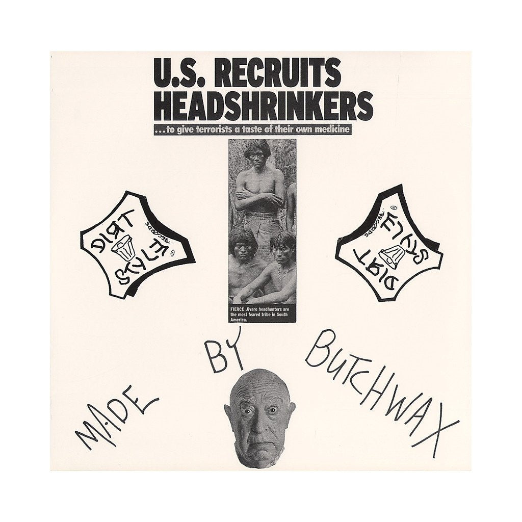 Butchwax - Head Shrinker, 12" Vinyl - The Giant Peach