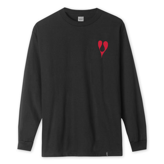 HUF x Phil Frost L/S Men's Tee, Black
