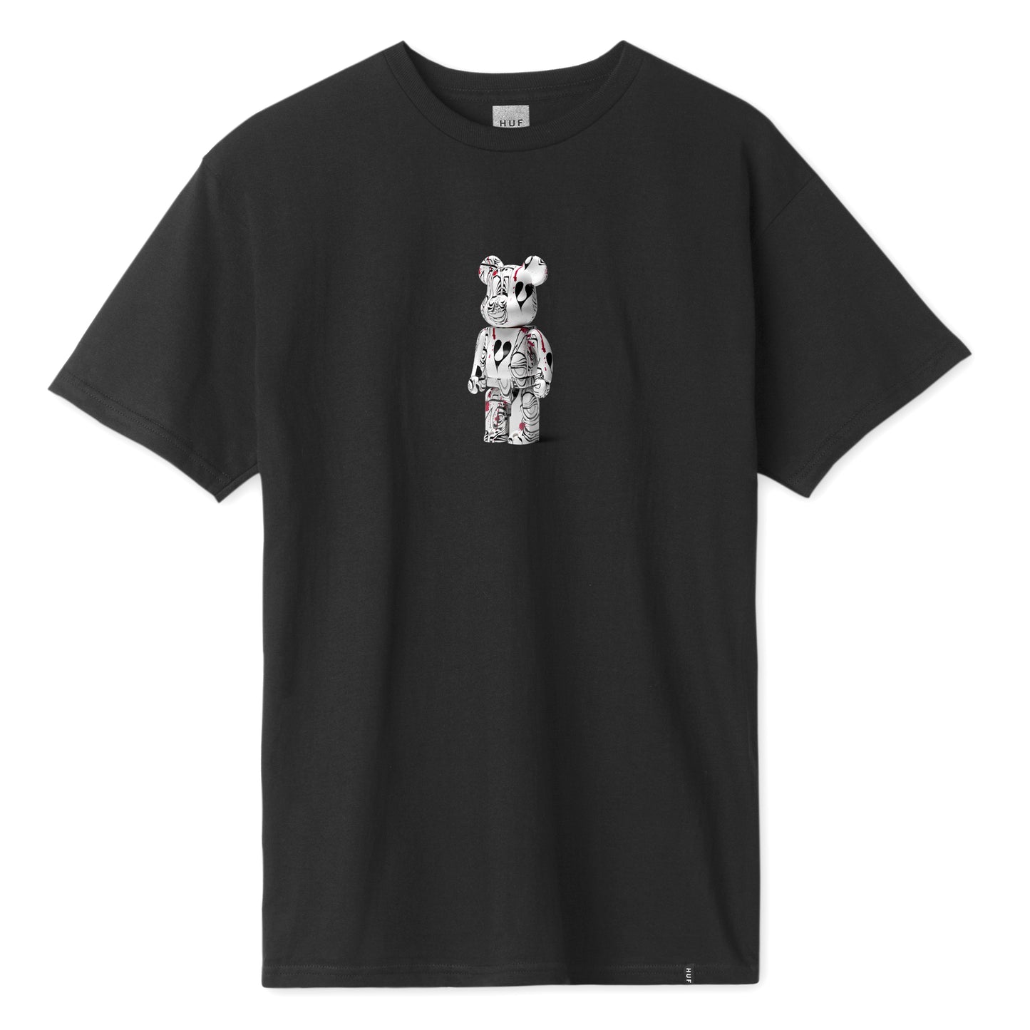 HUF x Phil Frost x Be@rbrick S/S Men's Tee, Black