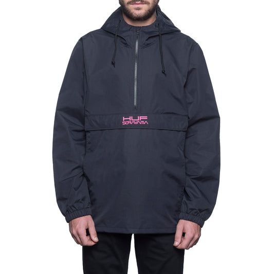 HUF x Sorayama - Men's Anorak, Black