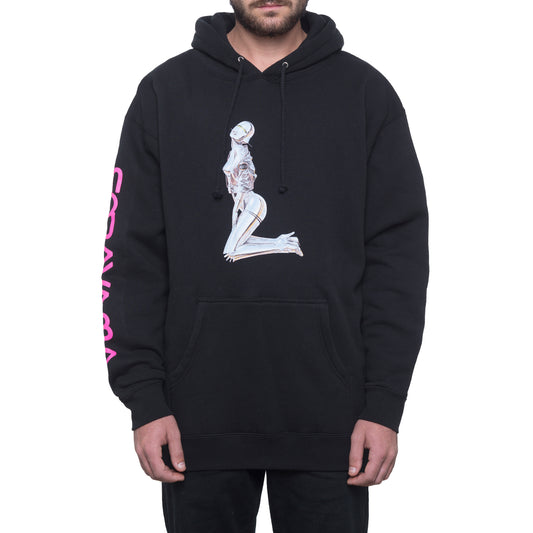 HUF x Sorayama - Men's P/O Hoodie, Black