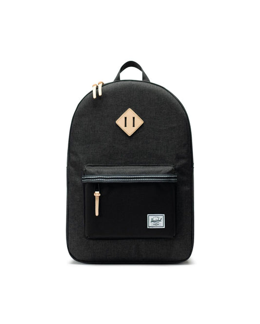 Herschel Supply Co. - Heritage Backpack, Black/Black Crosshatch