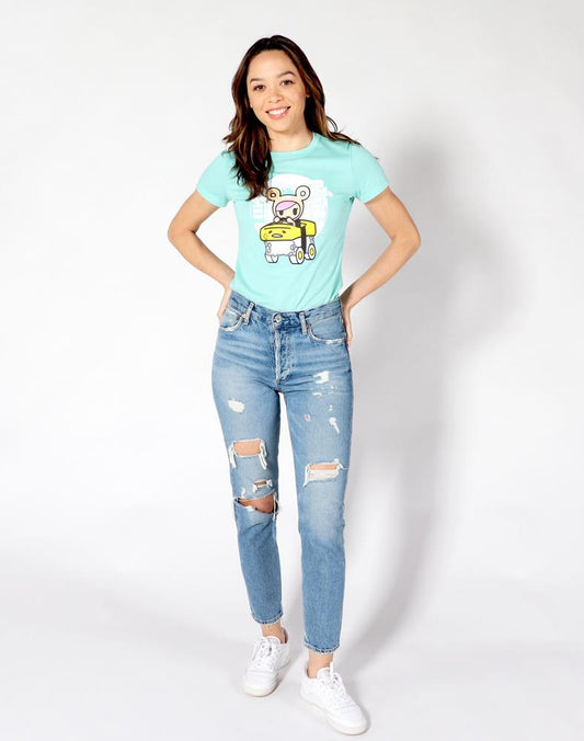 tokidoki x gudetama - Hit The Road Women's Tee, Mint