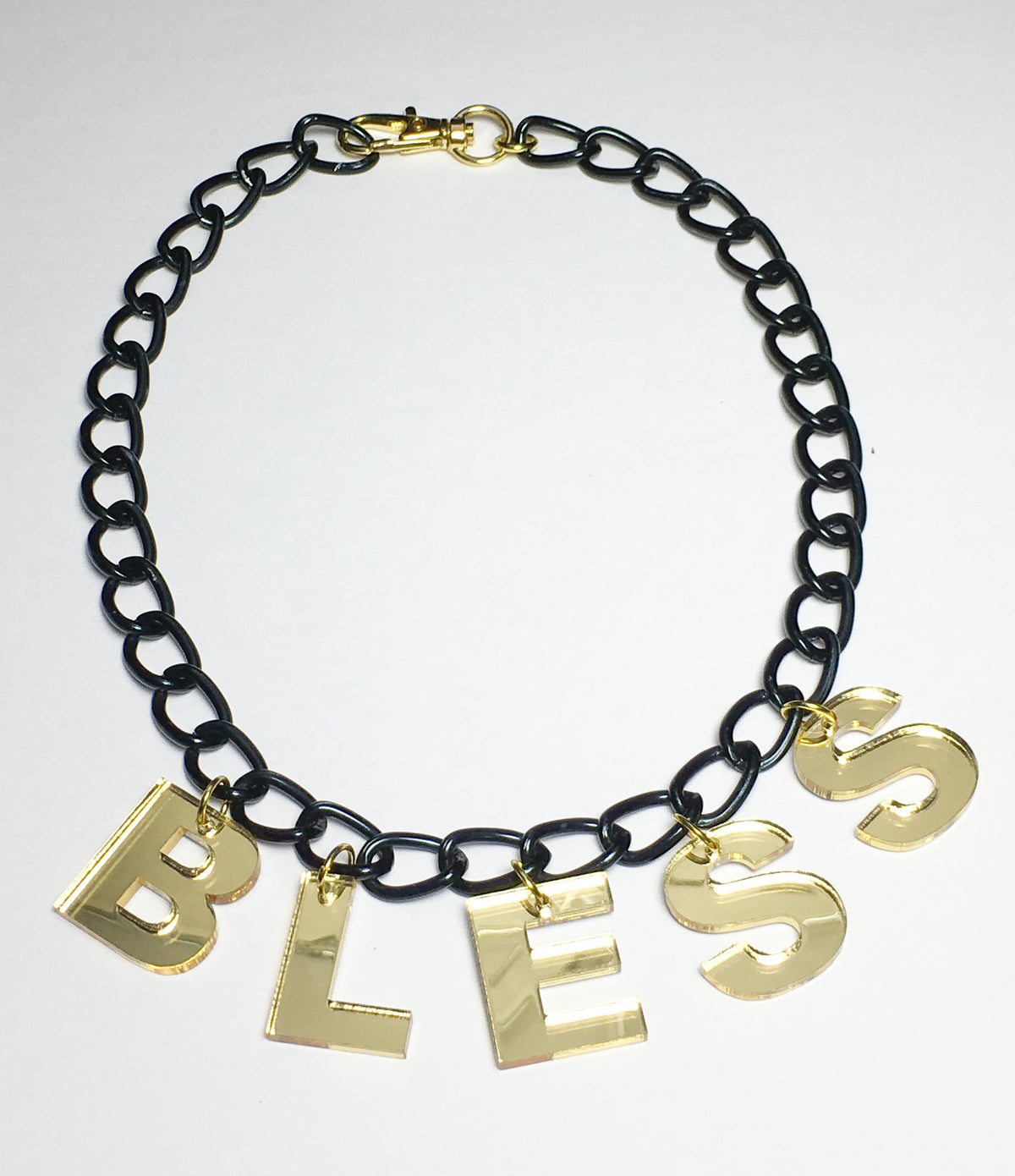 TRIXY STARR- Bless Necklace, Black - The Giant Peach