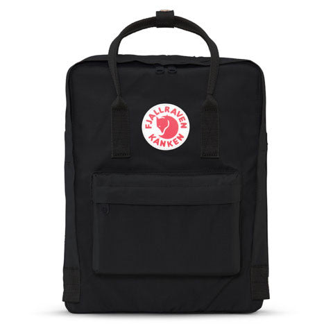 Fjallraven - Kanken Backpack, Black - The Giant Peach