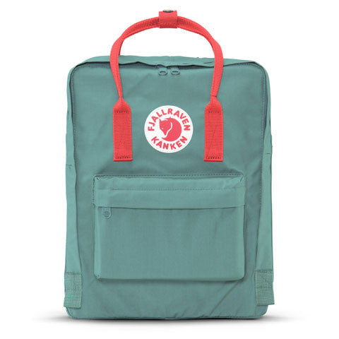 Fjallraven - Kanken Backpack, Frost Green/Peach Pink - The Giant Peach