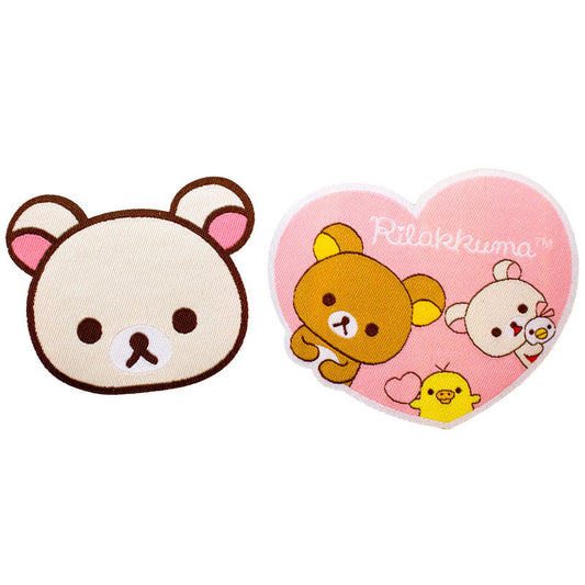 JapanLA - Korilakkuma Iron-On Patch Set - The Giant Peach