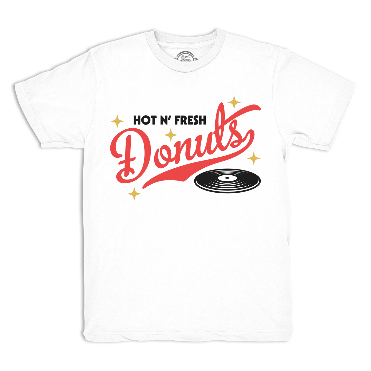 Loud Silence - Fresh Donuts Men's Tee, White