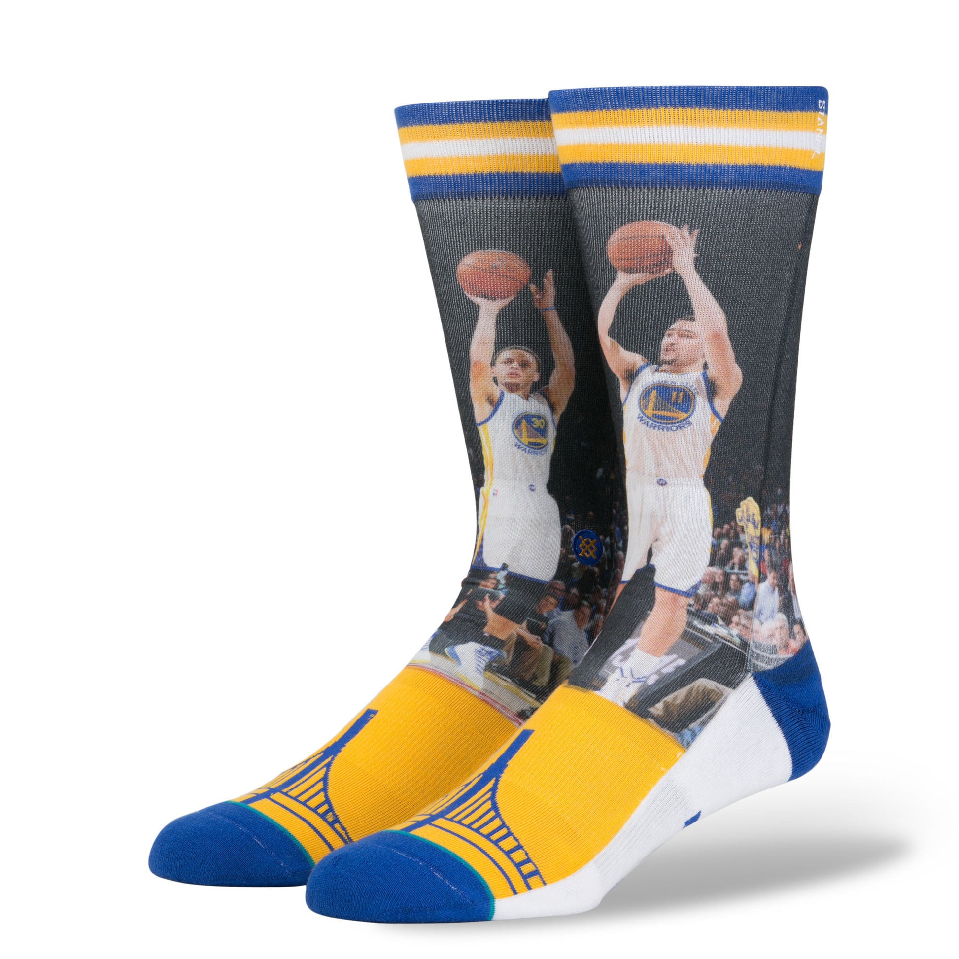 Stance - Curry / Thompson Men's Socks, Blue - The Giant Peach