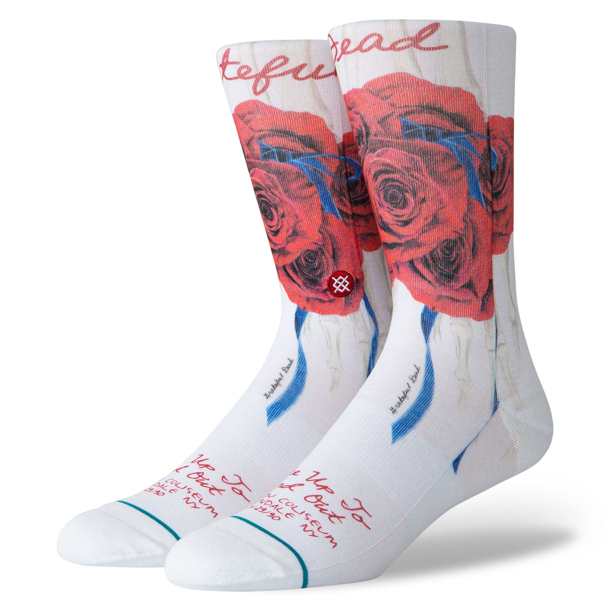 Stance x  Grateful Dead - Find Out Men's Socks, White
