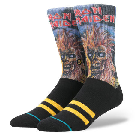 Stance - Iron Maiden Men's Socks, Black - The Giant Peach