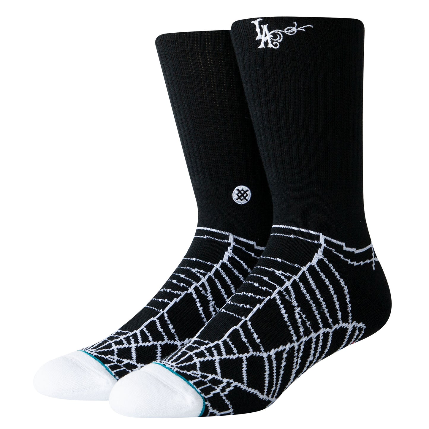 Stance x Mister Cartoon - Web Men's Socks, Black