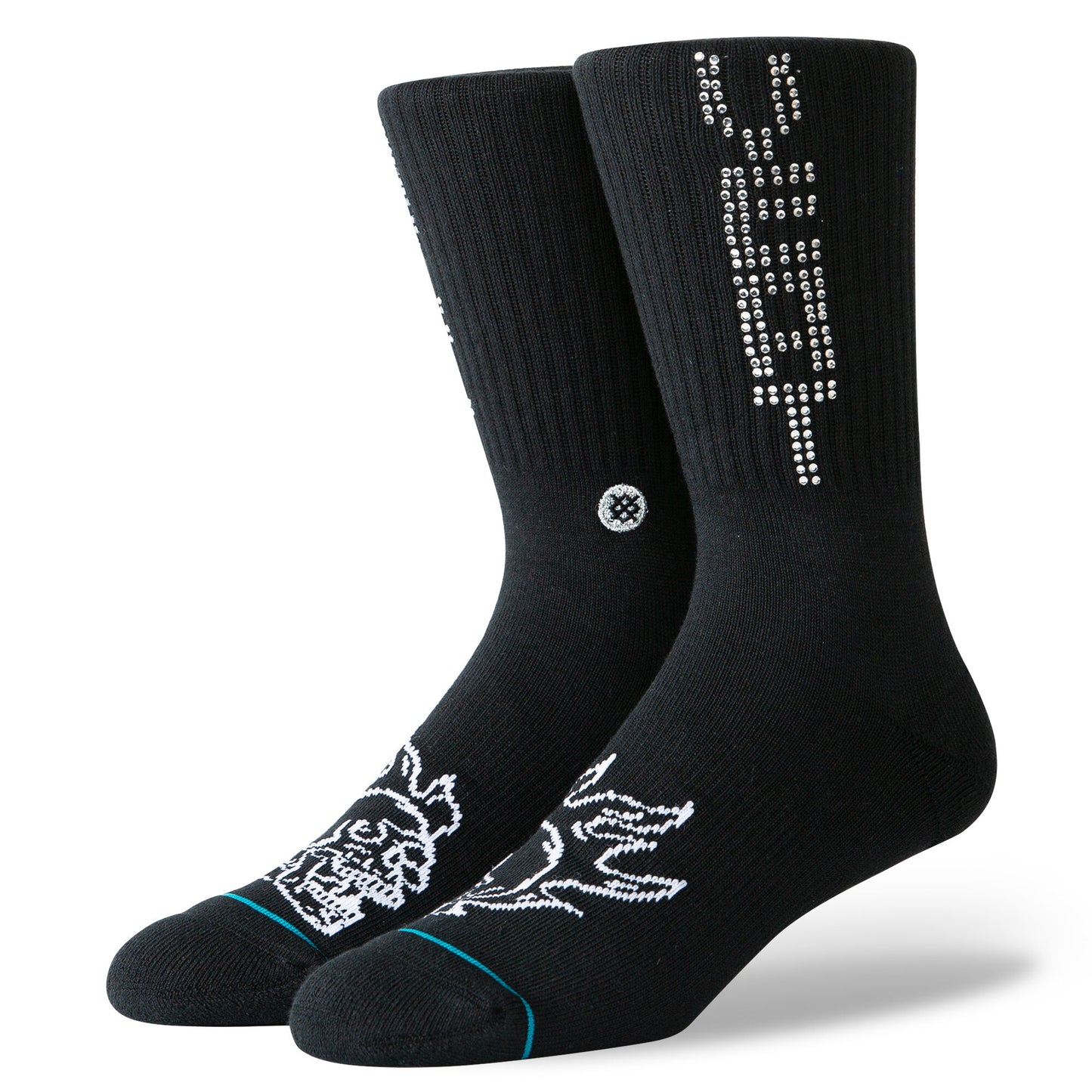 Stance x Lil Uzi Vert - Uzi Diamond Men's Socks, Black