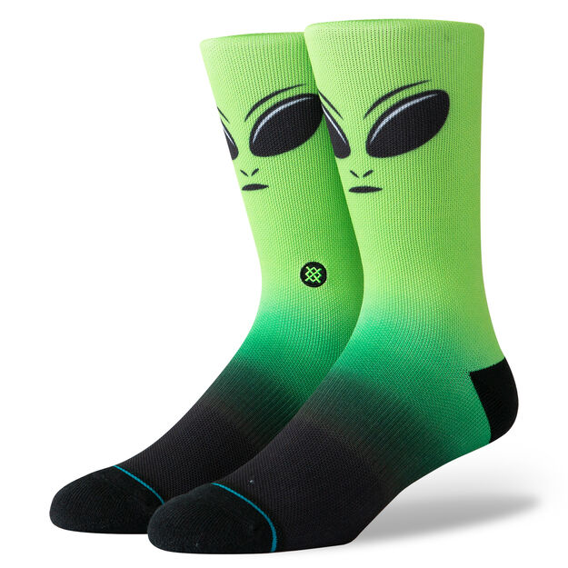 Stance - Leader Men's Socks, Neon Green