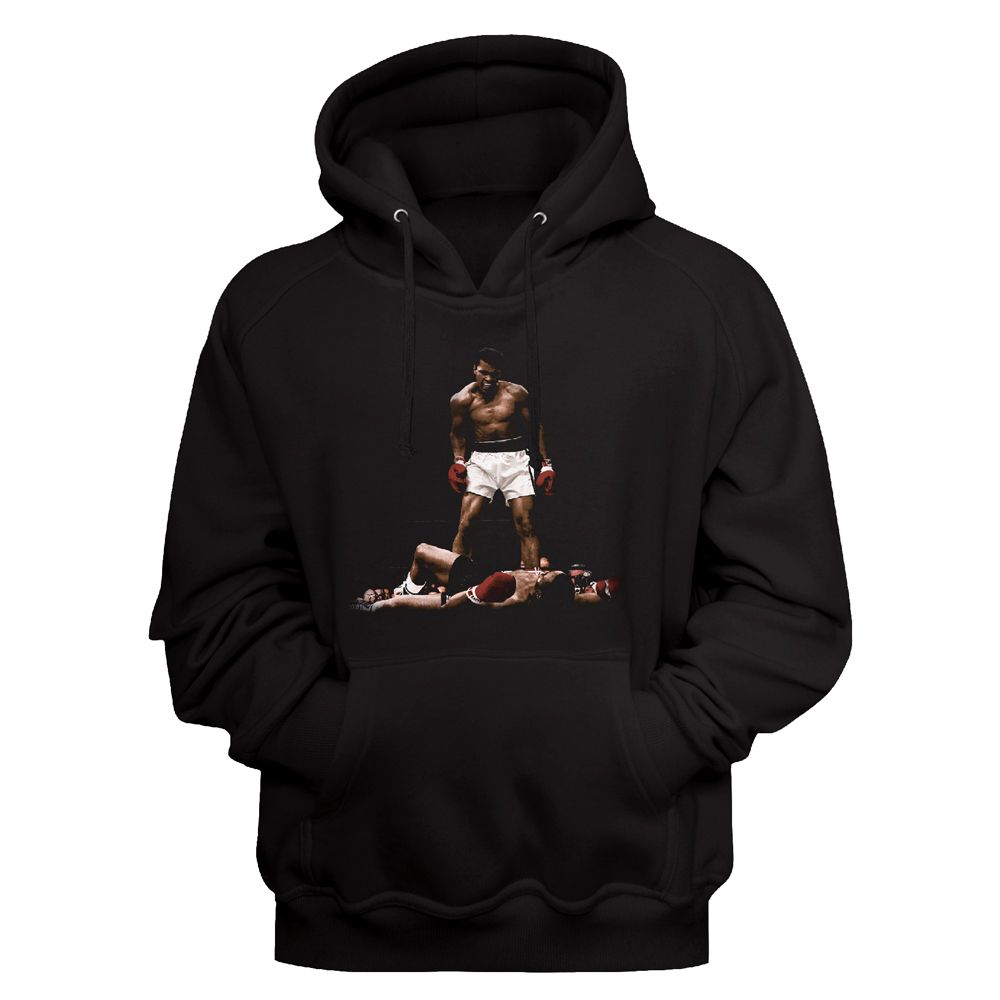 Muhammad Ali - Over And Over Men's Hoodie, Black