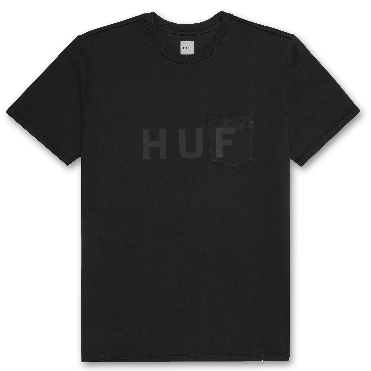 HUF - OG Logo Pocket S/T Men's Tee, Black
