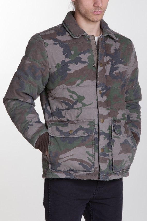 OBEY - Hunted Men's Jacket, Field Camo - The Giant Peach