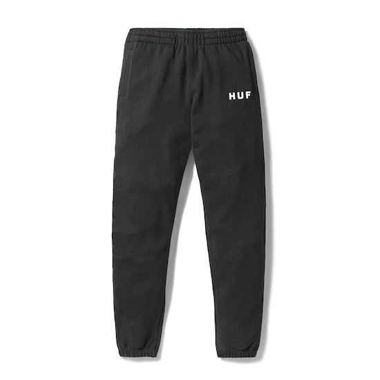 HUF - Original Men's Fleece Pants, Black - The Giant Peach