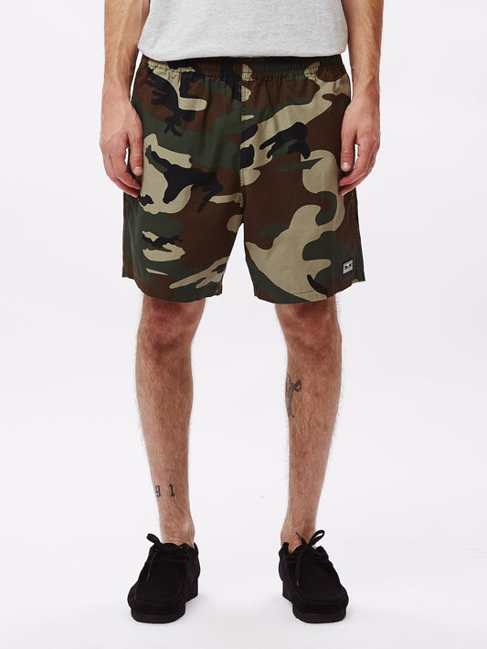 OBEY - Easy Relaxed Camo Men's Shorts, Field Camo