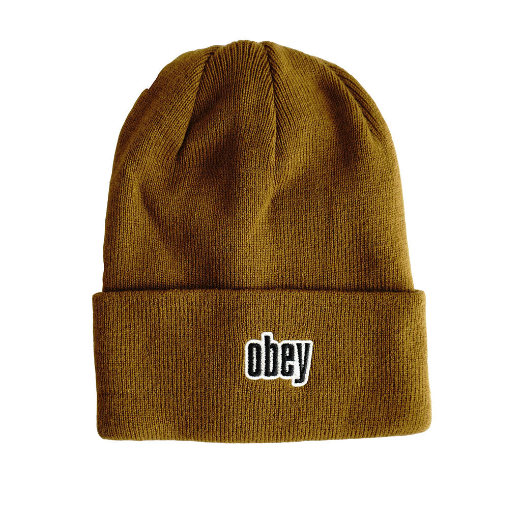 OBEY - Highland Beanie, Tapenade - The Giant Peach