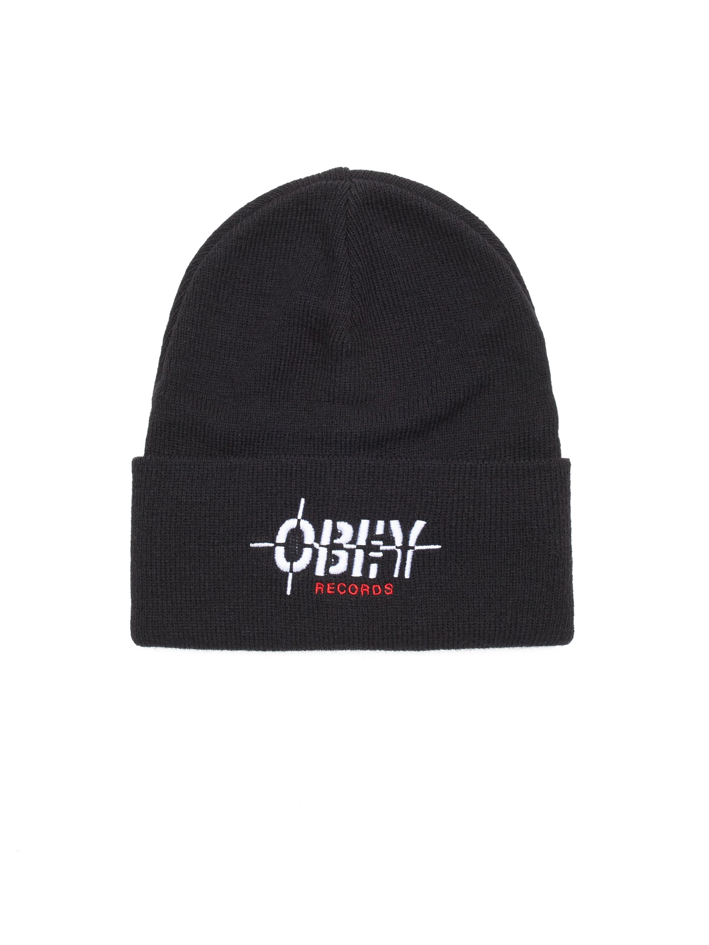 OBEY - Records Beanie, Black