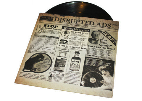 Oh No - Disrupted Ads, 2xLP Vinyl w/ Etched D side & bonus flexidisc - The Giant Peach