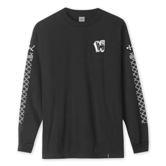 HUF - Pavillion Men's L/S Tee, Black