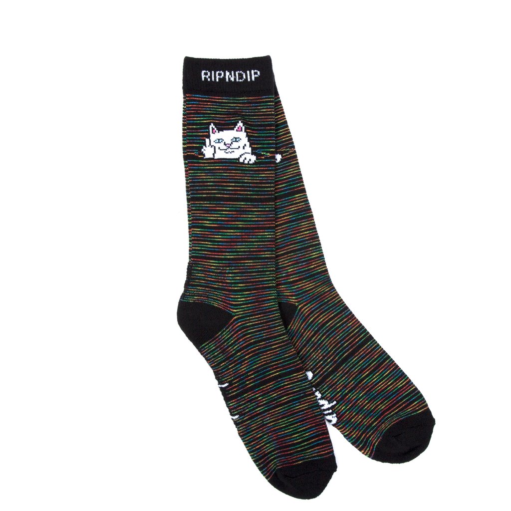 RIPNDIP - Peek A Nermal Socks, Space Yarn Dye