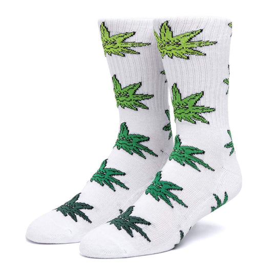 HUF x Green Buddy - Purple Life Buddy Socks, White