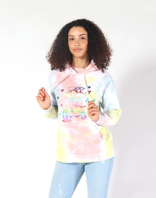 tokidoki Peace Out Tie Dye Women's Hoodie, Multi