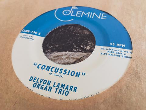 Delvon Lamarr Organ Trio - Concussion, 7" Vinyl (Record Store Day) - The Giant Peach