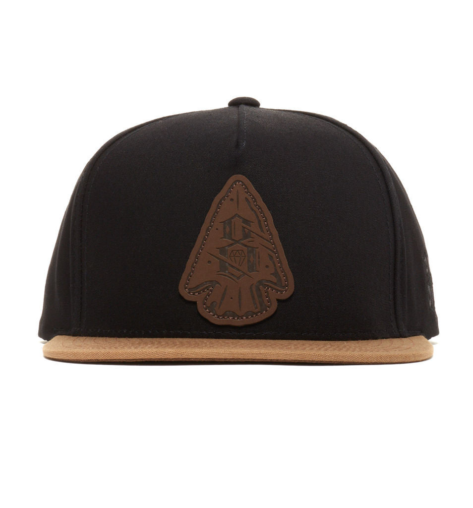 REBEL8 - Ground Keepers Snapback Hat, Black - The Giant Peach
