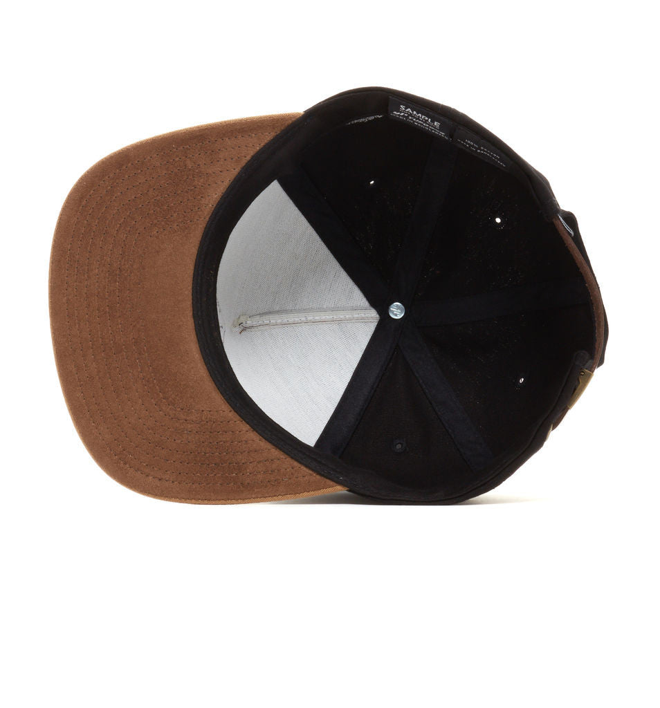 REBEL8 - Ground Keepers Snapback Hat, Black - The Giant Peach